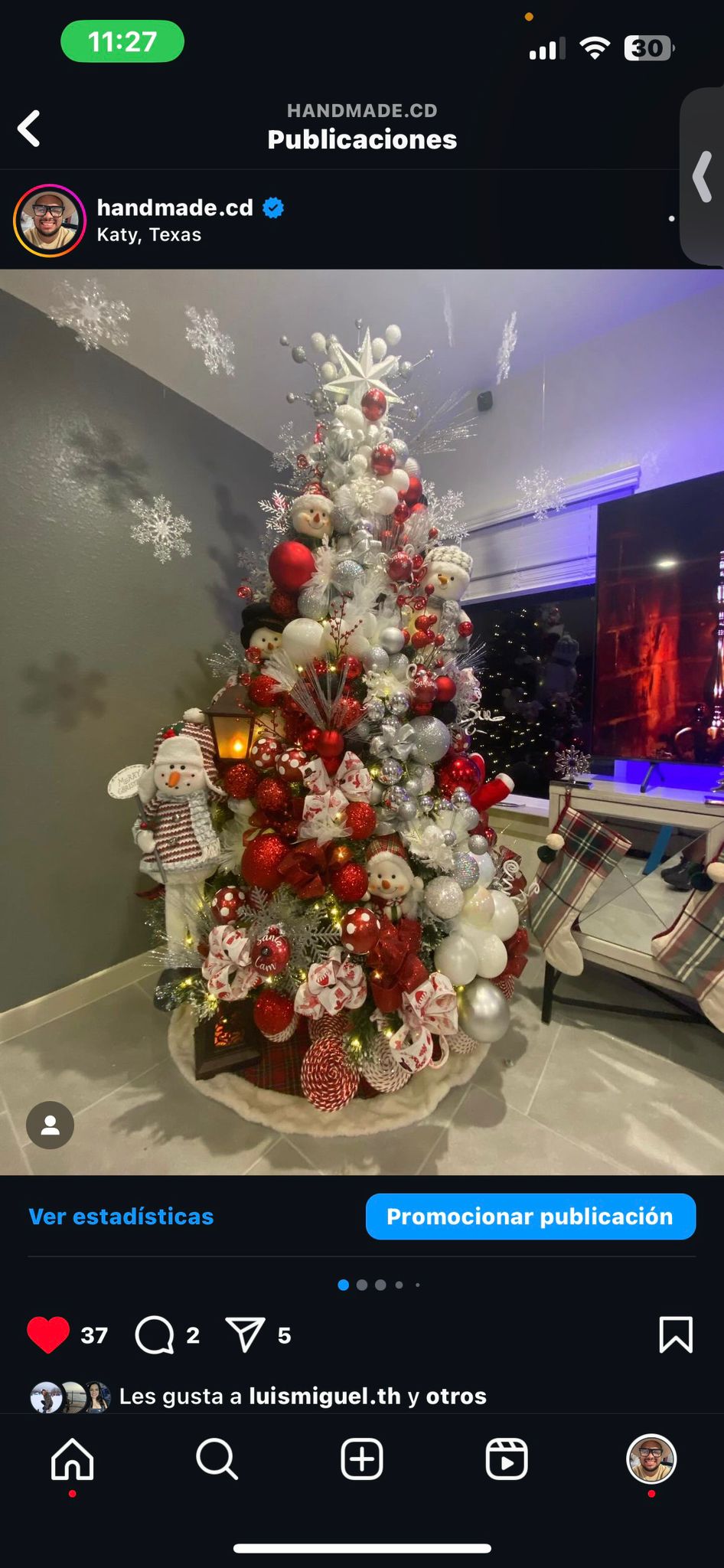 Decoración Navideña Exclusiva por Richard Quijada